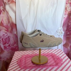 LDECK Women's Casual Beige Sneakers (muimui vibes)